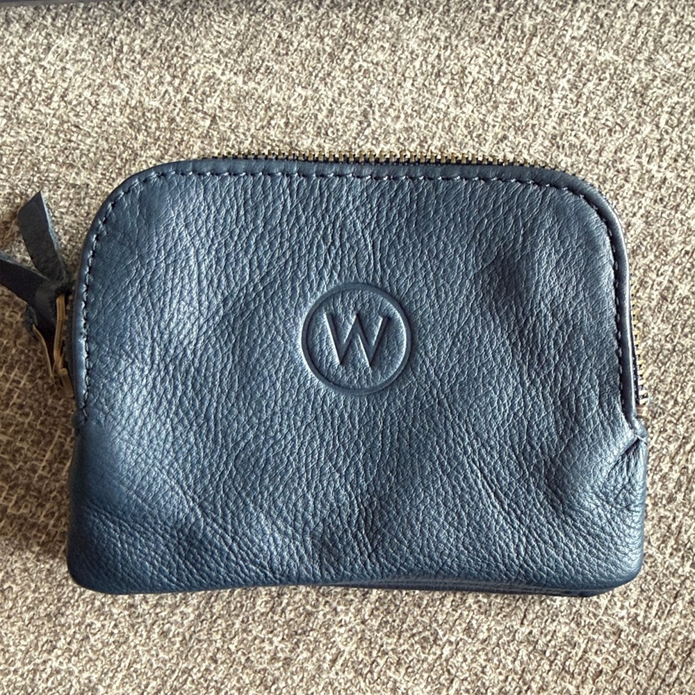 Vintage Leather Navy Wallet